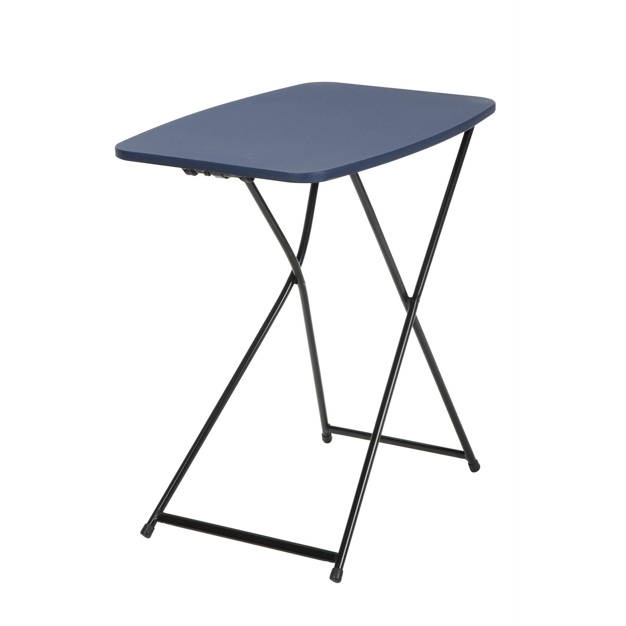 Cosco 18 X 26 Indoor Outdoor Adjustable Height Personal Folding Tailgate Table 2 Pack Multiple Colors