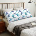 thumbnail image 6 of Naloa Cool Giraffe Super Soft 20x60 Body Pillow Case,Long Side Hidden Zipper（PILLOWS ARE NOT INCLUDED）, 6 of 6
