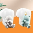 thumbnail image 4 of maskred Experience Joy Of DIY With 3D Bear For Candle And Soap Making Durable Candle Soap Mold, 4 of 6