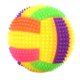 thumbnail image 1 of 6cm Pet Dog Rubber Volleyball Ball Flashing Interactive Elasticity Ball Chew Toys Iq Training Toys Bouncy Ball Random Color He Qiyong unisex, 1 of 2