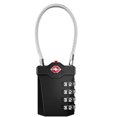 thumbnail image 1 of Cerradura para equipaje con combinación de 4 dígitos, código digital y alarma de desbloqueo, 1 of 5