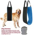 thumbnail image 4 of Methold Oxford Fabric Pet Lift Sling Belt Reutilizable Leg Support Arnés Medium Small Walking Assist Accesorios para el hogar Suministros para perros Azul Methold PT001731-02B, 4 of 6