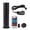 Black, variant on Waterless Aromatherapy Scent Diffuser Machine, 120ml Bluetooth and Remote Control Essential Oil Nebulizer for Home and Spa, Covers Up to 200 m3 (11.2 x 3.3 inches) - Black US Plug