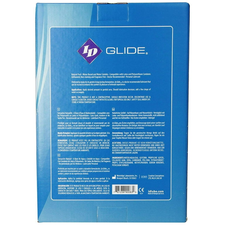 ID Glide Water-based Personal Lubricant, Super Sensitive, 64oz Pump, Large Size, Safe for Silicone Toys - Walmart.com ID Glide Water-based Personal Lubricant, Super Sensitive, 64oz Pump, Large Size, Safe for Silicone Toys - Walmart.com