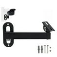 thumbnail image 4 of Wall Corner Mount Metal Black Bracket Long Arm for CCTV Camera Projector Holder, 4 of 7