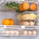 thumbnail image 3 of Refrigerator Storage Container Drawer-type Storage Box Fruits Vegetables Box with Rack, 3 of 3