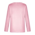 thumbnail image 3 of Gerichy Womens Long Sleeve Blouse Women's Fall Fashion Long Sleeve Stretch Slim Fitted T-Shirt Blouse Solid Basic Tops Hoodies for Women Long Sleeve Shirts for Women, 3 of 4