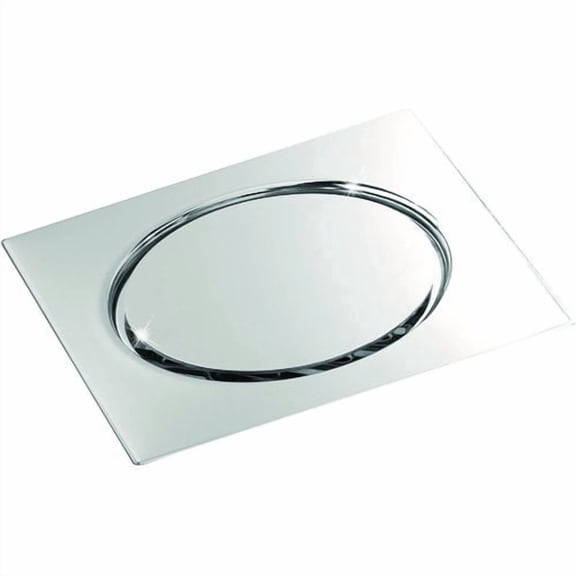 AGM Home Store Steel Floor Screwed Cover Grid Shower Drain