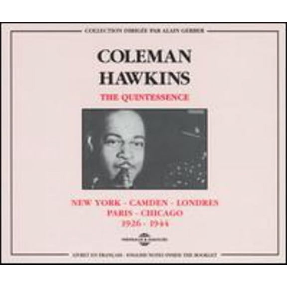 Coleman Hawkins - New York-Camden-Londres-Paris - Music & Performance - CD