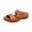 Orange, variant on Jsaierl Orthopedic Sandals for Women Dressy Summer Clip Toe Sandals Comfortable Arch Support Sandals Fashionable Breathable Sandal Size 5.5