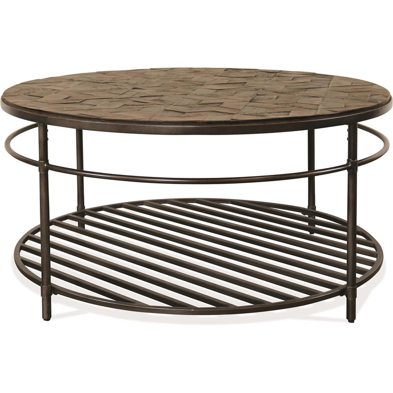 Riverside Furniture Hillcrest Updated Classics Round Coffee Table in
