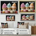 thumbnail image 4 of Designart "Food Ice Cream Painting IV" Food & Beverage Wall Art Print, 4 of 5