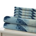 thumbnail image 5 of Home Bedding Set Fish Shell Comforter Cover Set Teen Adult Creative Seafloor Bedspreads,California King (98"x104"), 5 of 5