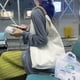 thumbnail image 5 of Bolsos y carteras de diseñador de lujo de estilo preppy para mujer, novedad de 2023, en lona, tejido de PU, asa superior con bolsillo interior, bolsos de hombro, 5 of 5