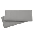 thumbnail image 1 of Southshore Fine Living Inc. Juego De 2 Fundas De Almohada King De Lujo, Ultrasuaves, De Microfibra Cepillada, Calidad Hotelera, Extragrandes, 20 X 40 Pulgadas, Para Almohadas King, Color Gris Acero, 1 of 1