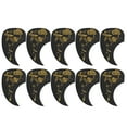 thumbnail image 2 of Guard Plate Set, Good Protection Guitar Pickguard Wear Resistant Easy To Install 10PCS  For Stringed Instruments Gold, 2 of 8