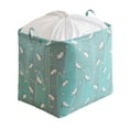 thumbnail image 2 of Storage Bags for Clothes and Blankets,Blanket Storage Containers with Lids Large,Storage Basket,Household Oversized Foldable Drawstring Beam Closure Cloth Quilt Bag,Dirty Clothes Basket Storage Box, 2 of 7