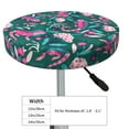 thumbnail image 2 of Funny And Cute Chameleon Lizard Round Bar Stool Seat Covers, Elastic Round Chair Cover Stool Seat Slipcover Bar Stool Cushions Round Pad for 12-14 inch, 2 of 5