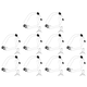 thumbnail image 1 of Linterna Frontal LED Con Sensor Recargable  Linterna para Acampar Y Correr (blanco), 1 of 2