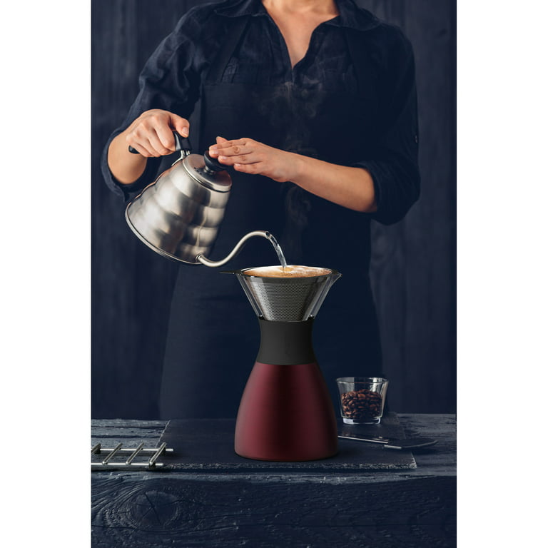 Asobu Insulated Pour Over Coffee Maker (32 oz.) Double-Wall Vacuum