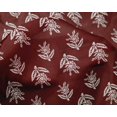 thumbnail image 4 of oneOone Silk Tabby Fabric Leaves & Floral Block Print Fabric By Yard 42 Inch Wide, 4 of 4