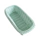 thumbnail image 3 of Canasta de almacenamiento de frutas rectangulares, cesta de servicio de alimentos tejidos a mano, organizador decorativo para restaurantes de verduras Verde, 3 of 8