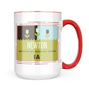 Neonblond US Gardens Newton Arboretum and Botanical Gardens - IA Mug gift for Coffee Tea lovers