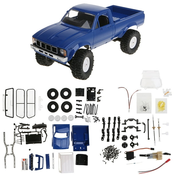 Wpl C24 2 4g Diy Rc Car Kit 4wd Remote Control Crawler Off Road Buggy Moving Machine Kids Toys Com
