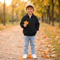 thumbnail image 3 of Grblisyd Boys Waffle Knit Quarter Zip Sweatshirt Kids Long Sleeve Pullover Stand Up Collar Solid Color Fashion Athletic Casual Sweatshirts, 3 of 6