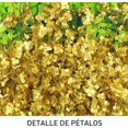 thumbnail image 4 of Flores Artificiales de Glicina, Plantas Artificiales de Wisteria Colgantes, Colgantes para Decoración de Hogar, Habitación, Boda, Fiesta, Jardín, Columpios (Dorado), 4 of 4
