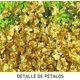 thumbnail image 4 of Flores Artificiales de Glicina, Plantas Artificiales de Wisteria Colgantes, Colgantes para Decoración de Hogar, Habitación, Boda, Fiesta, Jardín, Columpios (Dorado), 4 of 4