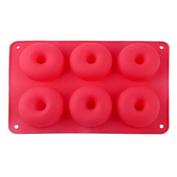 Silicone Donut Mold Donut Mould Pan Baking Tray Bagels Cake Biscuit Muffins