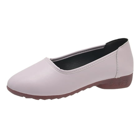 

Women Flat Shoes Women Breathable Lace Up Shoes Flats Casual Shoes Unisex Lightweight Mesh Work Shoes Sporty Breathable Slip Work Trainers