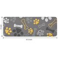 thumbnail image 7 of Dog Paw and Bone Kitchen Rug Mat,Kitchen Runner Rugs Non Skid Washable,Decorative Kitchen Floor Mats for Kitchen,Sink,Laundry,17"x47.2", 7 of 7