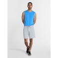 thumbnail image 2 of Athletic Works Men's and Big Men's Active Mesh Shorts, 9" Inseam, Sizes XS-5XL, 2 of 5