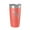Coral, variant on Carroll County Thousand Acre Recreation Lake Map Tumbler Travel Mug Insulated Laser Engraved Coffee Cup Tennessee 20 oz Pink