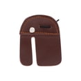 thumbnail image 1 of 1Pc Leather Archery Finger Tab Durable Practical Brown Archery Finger Tab Archery Accessories, 1 of 6