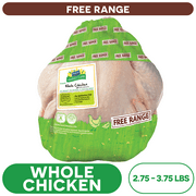 Perdue Harvestland, Free Range, Fresh Whole Chicken with Giblets, 4-6.2 lbs.