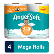 Angel Soft Toilet Paper, 4 Mega Rolls