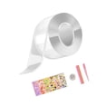 thumbnail image 1 of Xingzhi Ruban à Bulles Double Face Réutilisable Ruban Transparent Ruban de Montage Style A, 1 of 9