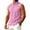 Pink, variant on Summer Cotton Linen Sleeveless Shirts for Men Beach Button Down Collared Muscle Tank Top with Pocket Casual Vacation Tops