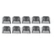thumbnail image 2 of Teclas de teclado Hugo PBT mate 1U 10 piezas Negro claro, 2 of 10