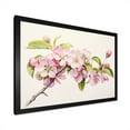 thumbnail image 5 of Designart "Dreaming In Apple Blossom Minimalism" Apple Blossom Picture Framed Canvas Prints, 5 of 5