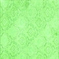 thumbnail image 1 of Ahgly Company Indoor Square Abstract Green Contemporary Area Rugs, 6' Square, 1 of 1