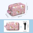 thumbnail image 3 of Toiletries Bag,Cavalier King Charles Spaniels and Flowers Mens Womens Toiletry Bag Bathroom Bag,Waterproof Toiletry Travel Bag Dopp Kit Shaving Bag 11x6.3x5.1 Inch, 3 of 5