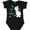 AB-Black, variant on Inktastic Let It Snow Snowman Boys or Girls Baby Bodysuit