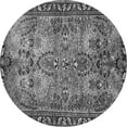 thumbnail image 1 of Ahgly Company Indoor Round Persian Gray Traditional Area Rugs, 7' Round, 1 of 1