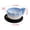 C, variant on Swirl Bowl,Self Spinning Berry Bowl with Drain Holes,Automatic Gentle Swirl Rinse Bowl for Strawberries,Blueberries,Grapes,Tomatoes,5.9x3.1 Inch,Blue