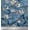Dusty Blue, variant on Soimoi Cotton Duck Fabric Robin,Leaves & Wildflower Floral Print Fabric by the Yard 42 Inch Wide