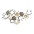 Maela Abstract Plate Metal Wall Art - Modern Design - Walmart.com